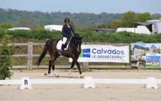 Dressage aux Championnats du Calvados 2023